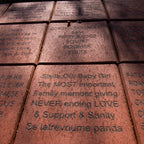 Engraved Bricks